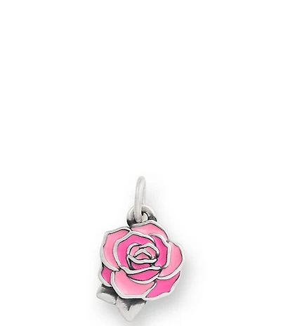 James Avery Enamel Consuela Rose Charm