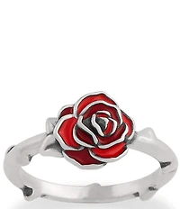James Avery Enamel Consuela Rose Ring
