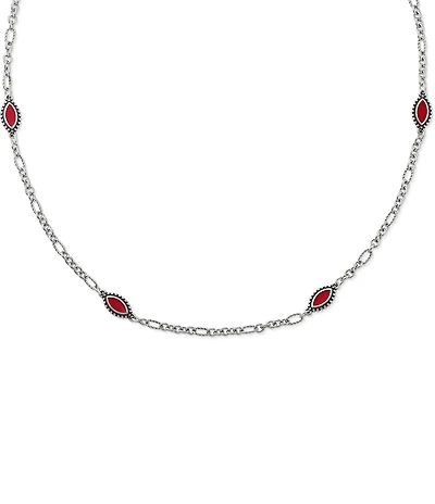 James Avery Red Enamel Cordoba Necklace