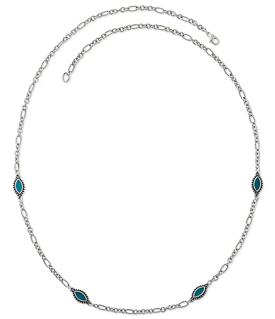 James Avery Blue Enamel Cordoba Necklace