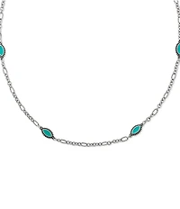 James Avery Teal Enamel Cordoba Necklace