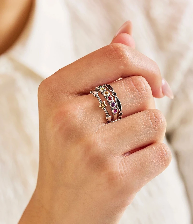James Avery Enamel Cordoba Stacker Ring