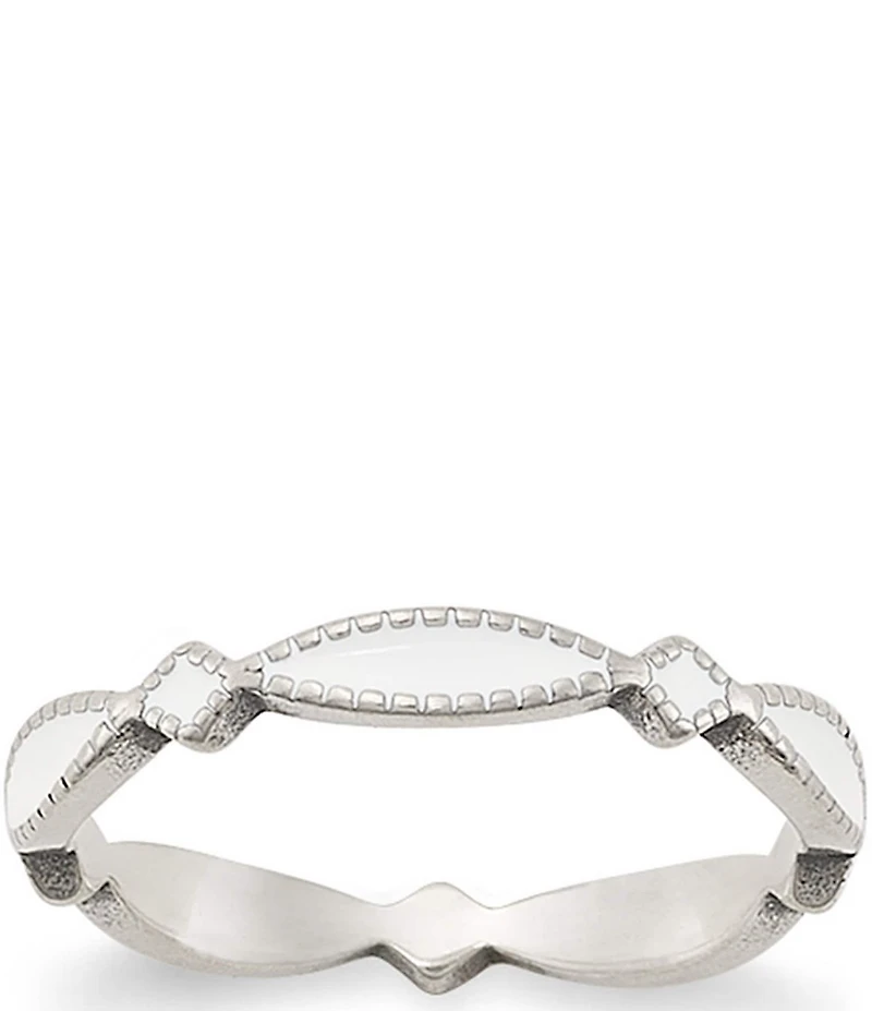 James Avery Enamel Cordoba Stacker Ring