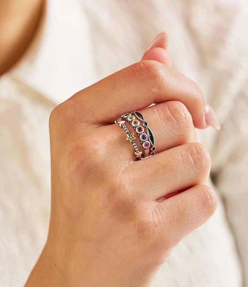 James Avery Enamel Cordoba Stacker Ring