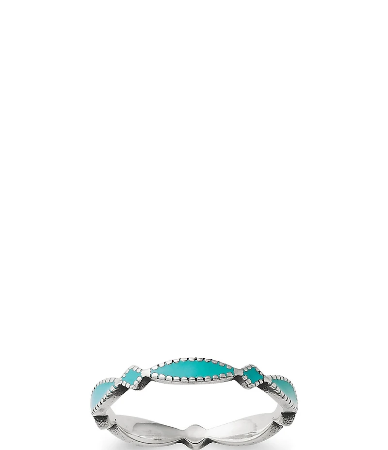 James Avery Enamel Cordoba Stacker Ring