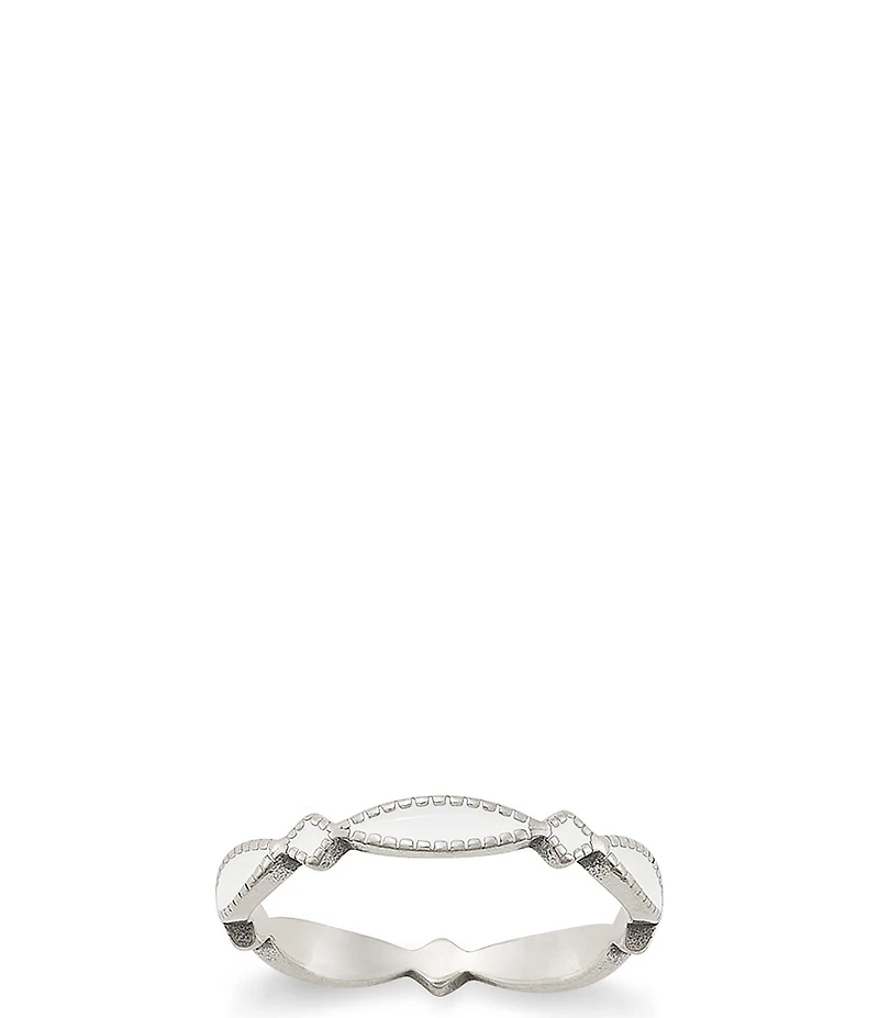 James Avery Enamel Cordoba Stacker Ring