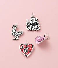 James Avery Enamel Cowgirl Hat Charm