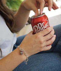 James Avery Enamel Dr. Pepper Novelty Charm