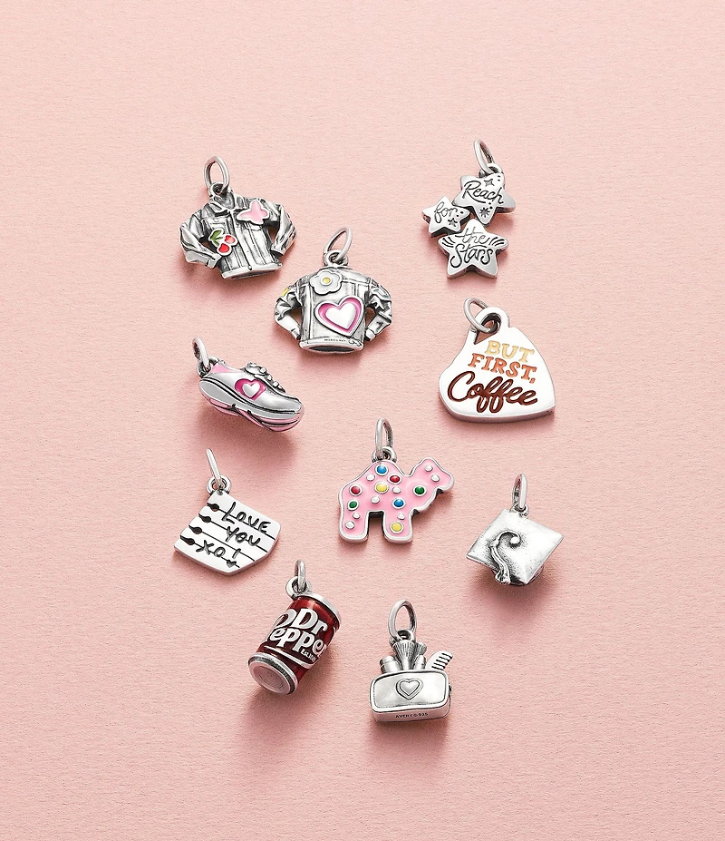 James Avery Enamel Dr. Pepper Novelty Charm