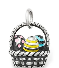 James Avery Enamel Easter Basket Charm