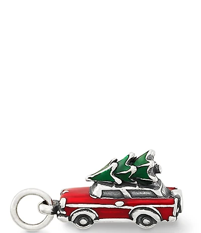 James Avery Enamel Family Christmas Tree Charm