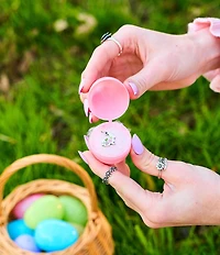 James Avery Enamel Floral Bunny Charm