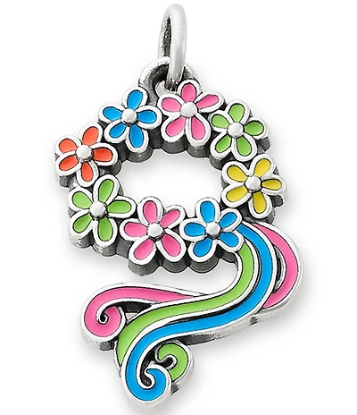 James Avery Enamel Floral Crown Charm