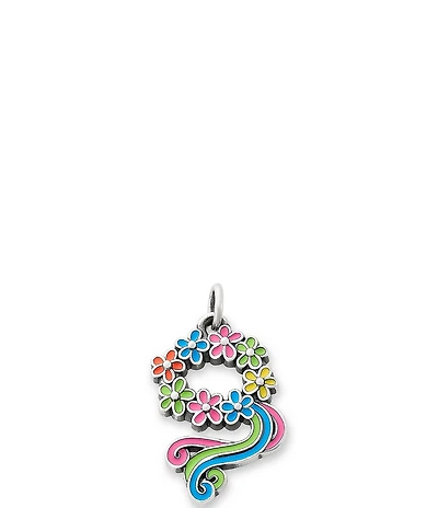 James Avery Enamel Floral Crown Charm