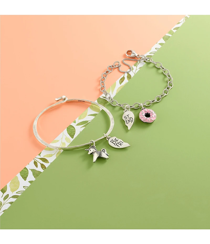 James Avery Enamel Frosted Donut Novelty Charm