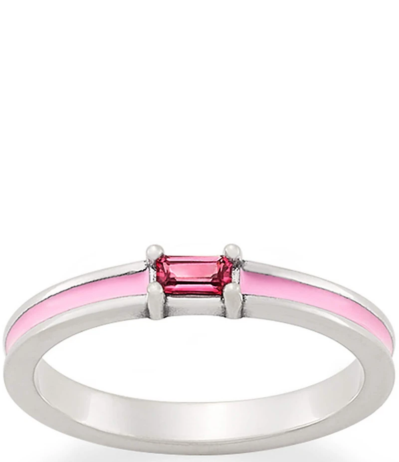 James Avery Enamel Gemstone Stacker Ring