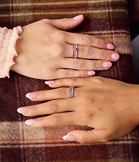 James Avery Enamel Gemstone Stacker Ring