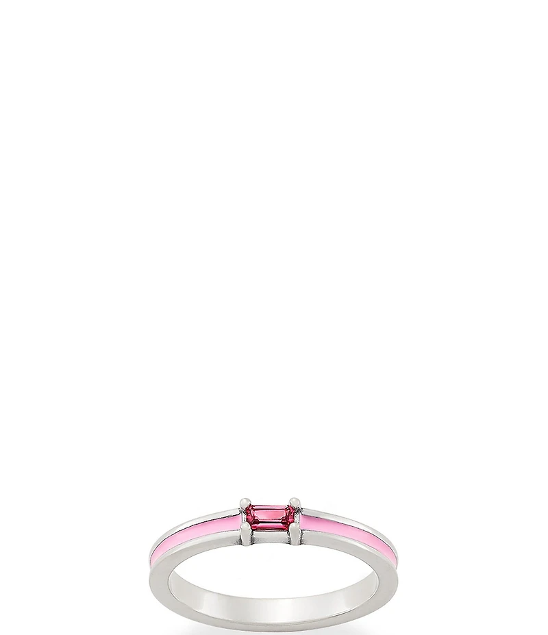 James Avery Enamel Gemstone Stacker Ring