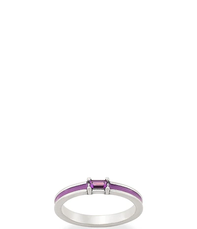 James Avery Enamel Gemstone Stacker Ring