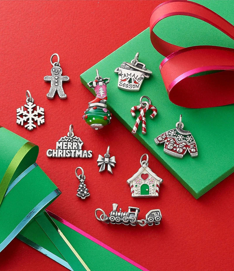 James Avery Enamel Gingerbread House Charm