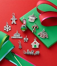 James Avery Enamel Gingerbread House Charm