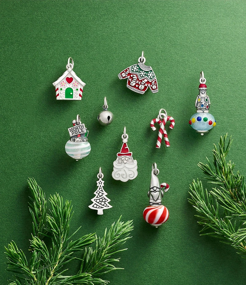 James Avery Enamel Gingerbread House Charm