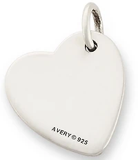 James Avery Enamel Groovy Heart Charm