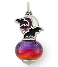 James Avery Enamel Halloween Night Art Glass Charm