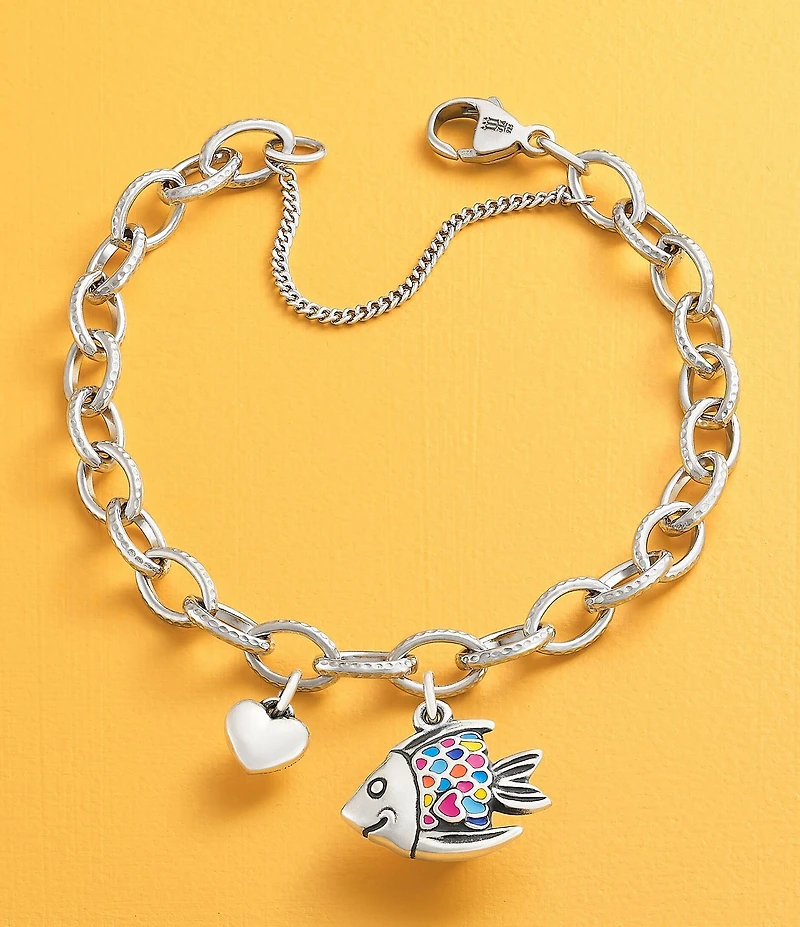 James Avery Enamel Happy Fish Charm