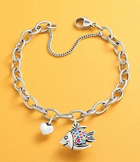 James Avery Enamel Happy Fish Charm