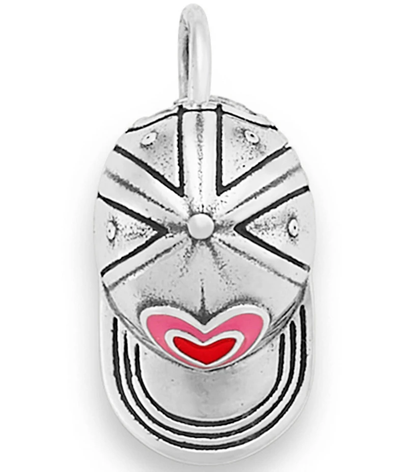 James Avery Enamel Heart Ball Cap Charm