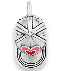 James Avery Enamel Heart Ball Cap Charm