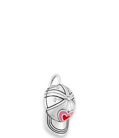 James Avery Enamel Heart Ball Cap Charm
