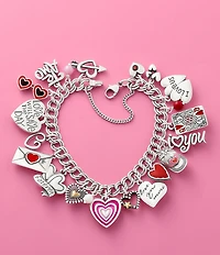 James Avery Enamel Heart Ball Cap Charm