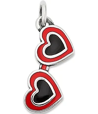 James Avery Enamel Heart Sunglasses Charm