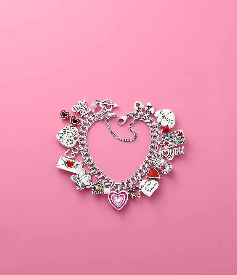 James Avery Enamel Heart Sunglasses Charm
