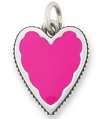 James Avery Enamel Large Heart Charm