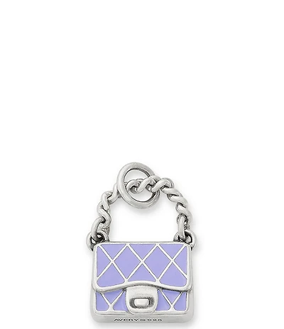 James Avery Enamel Light Purple Fashion Purse Charm