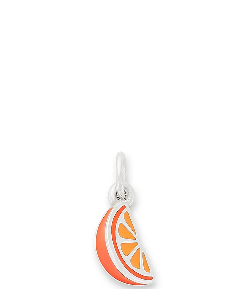 James Avery Enamel Citrus Slice Charm