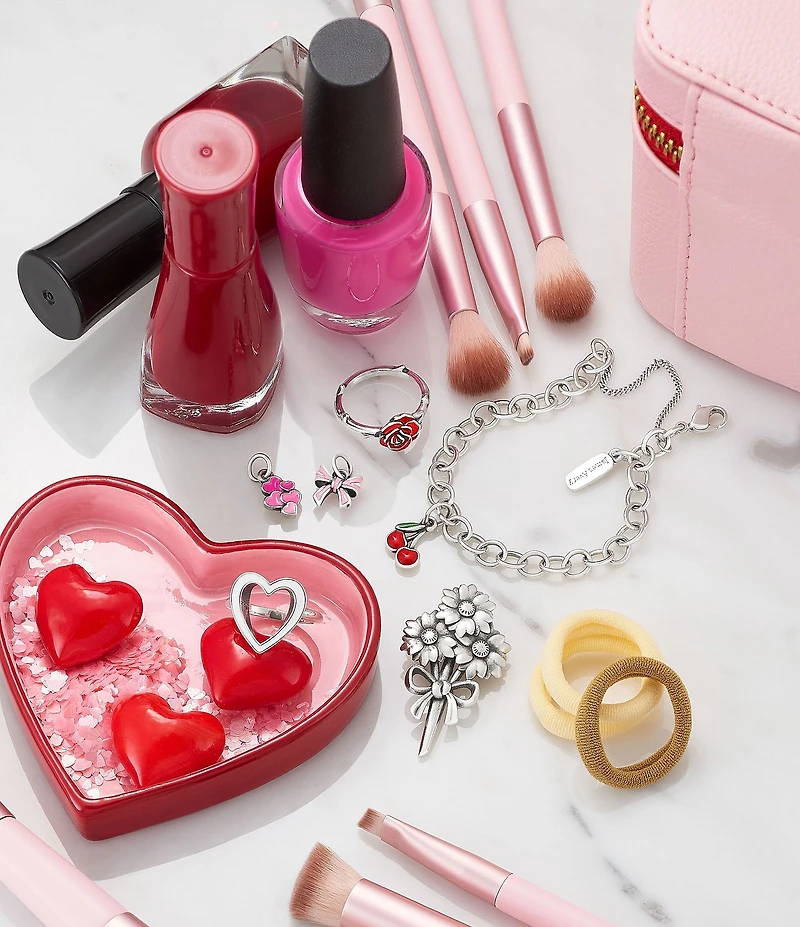 James Avery Enamel Lots Of Love Gathered Hearts Charm