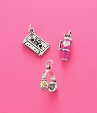 James Avery Enamel Love My Headphones Charm