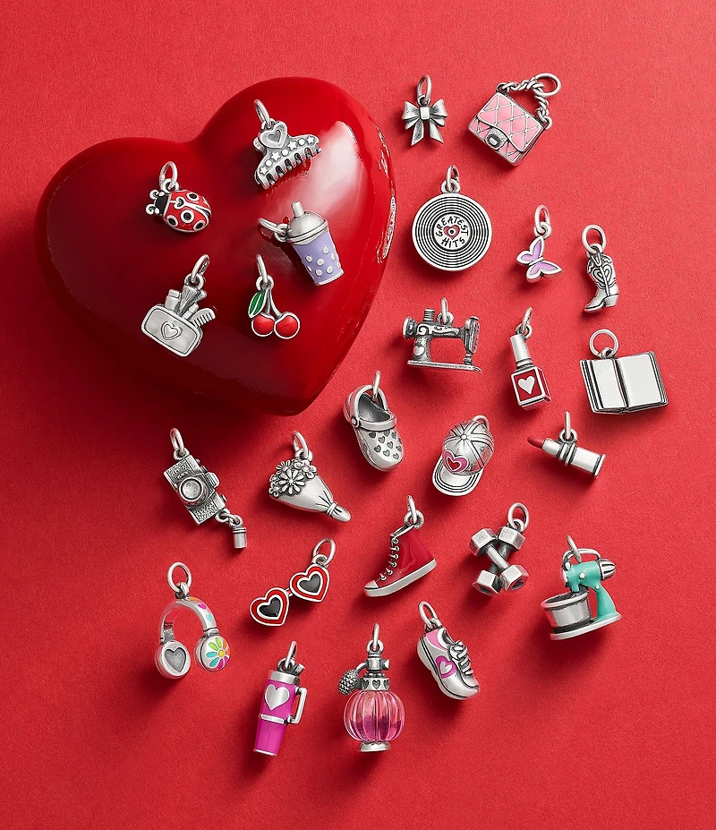 James Avery Enamel Love My Sneakers Charm