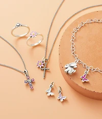 James Avery Enamel Mini Butterfly Charm