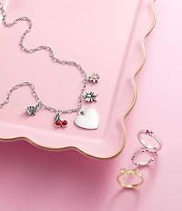 James Avery Enamel Mini Flower Charm