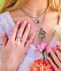 James Avery Enamel Mini Flower Charm