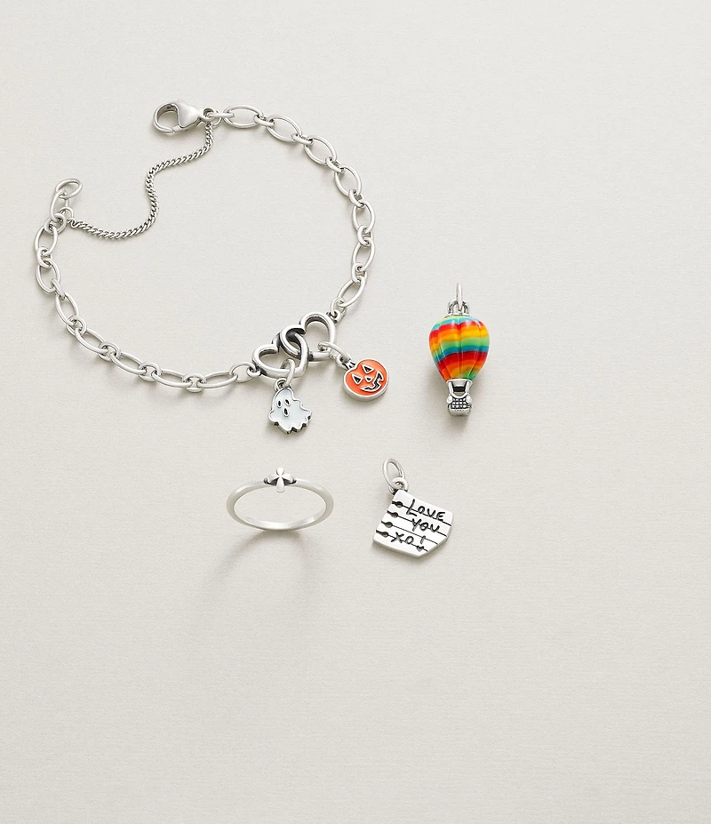 James Avery Enamel Mini Ghost Charm