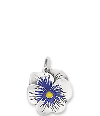 James Avery Enamel Pansy Charm