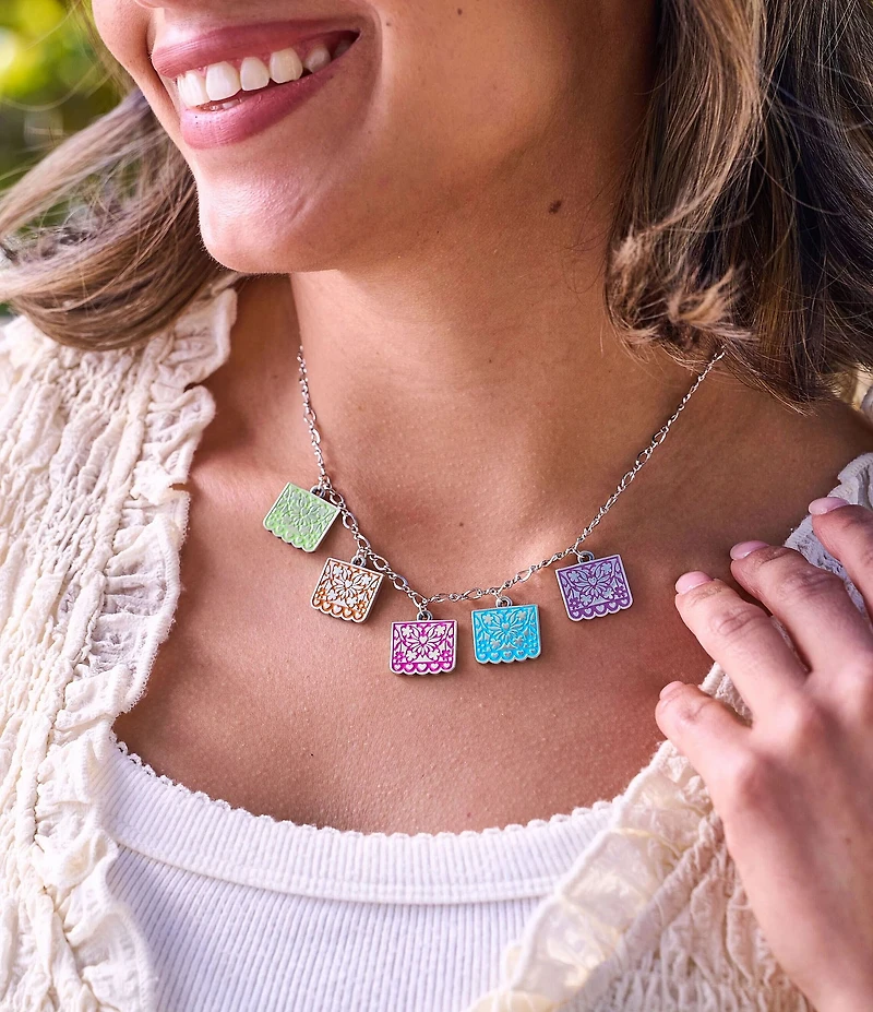 James Avery Enamel Papel Picado Charm