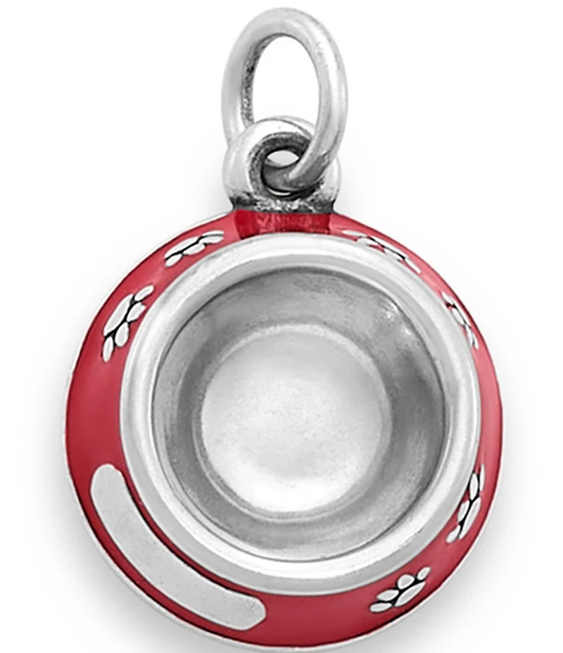 James Avery Enamel Pet Bowl Novelty Charm