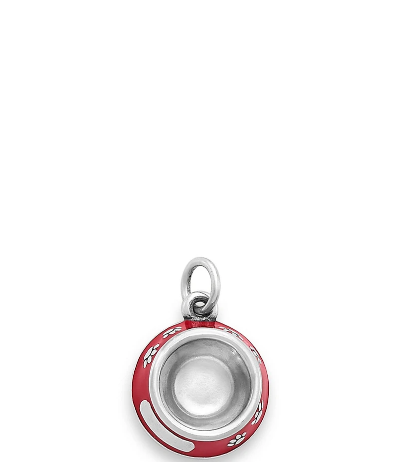 James Avery Enamel Pet Bowl Novelty Charm